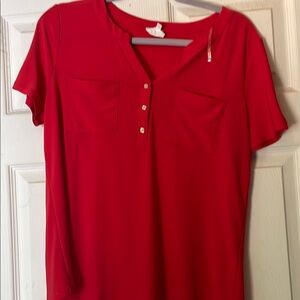 Red Women's Top